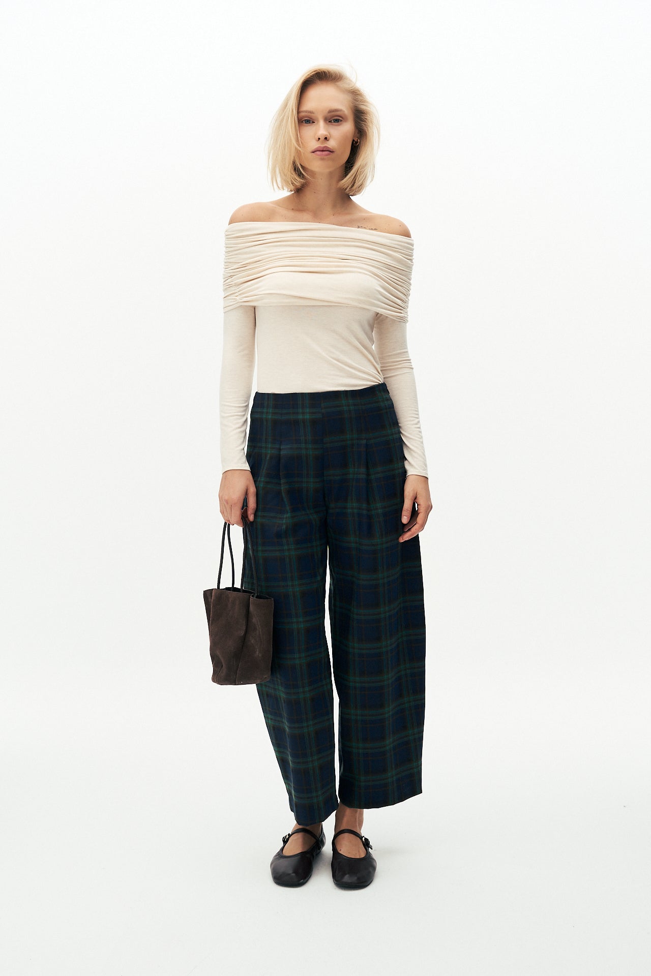 Long sleeve strapless t shirt