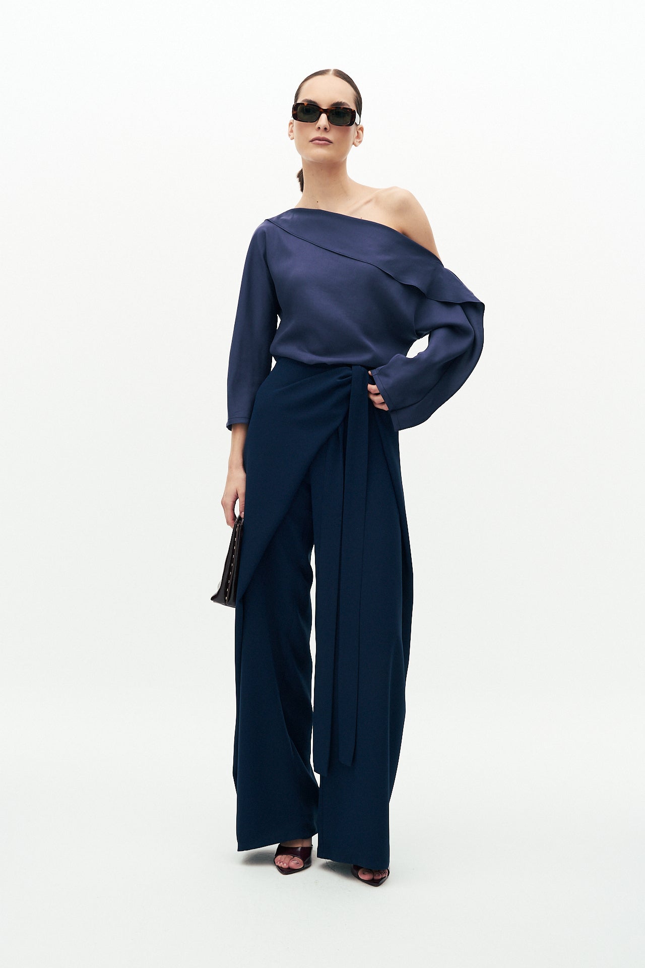 Lyocell off shoulder top