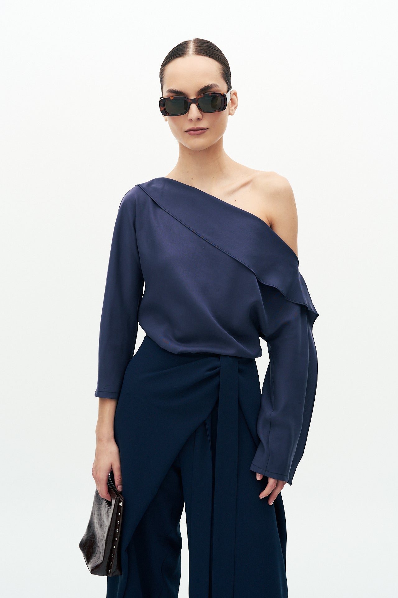 Lyocell off shoulder top
