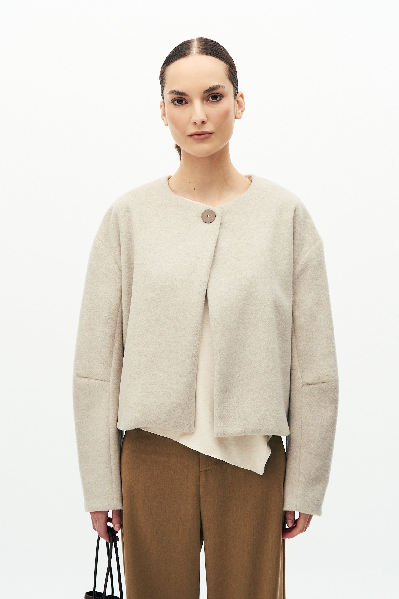 Brushed finish jacket