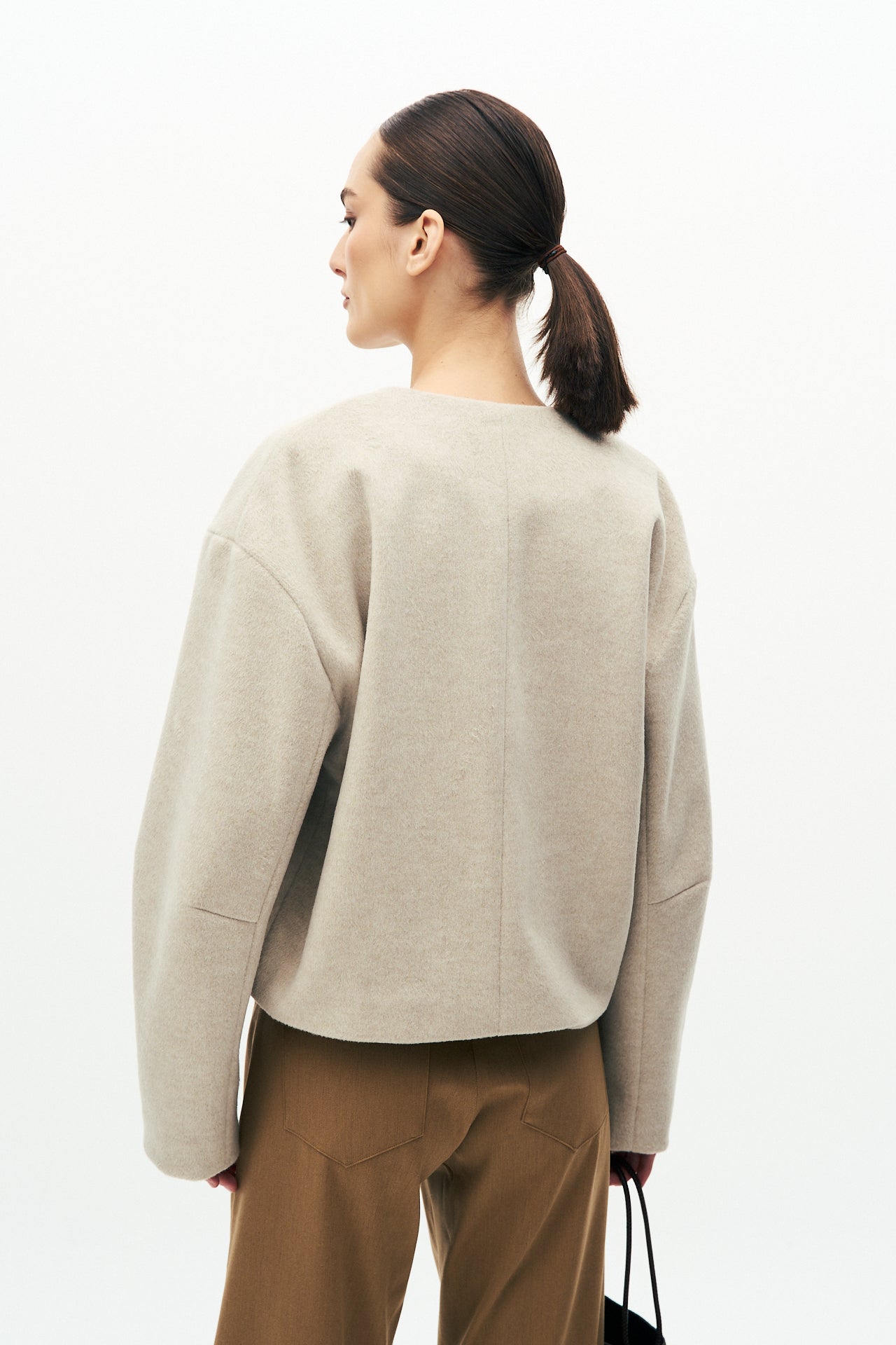 Brushed finish jacket