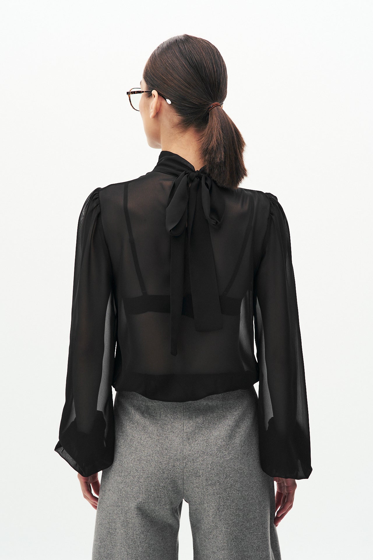 Sheer georgette blouse