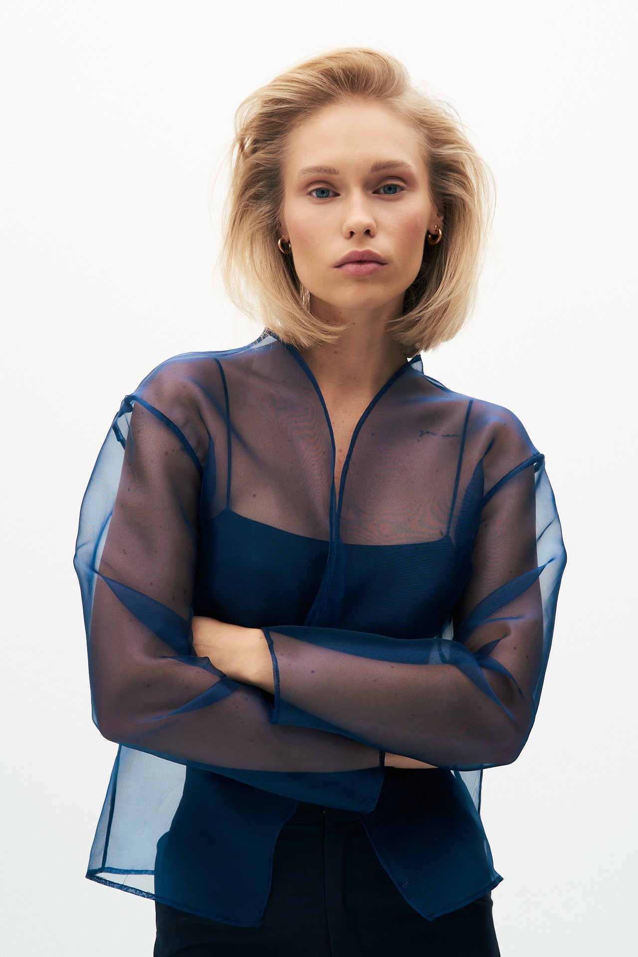 Organza overshirt
