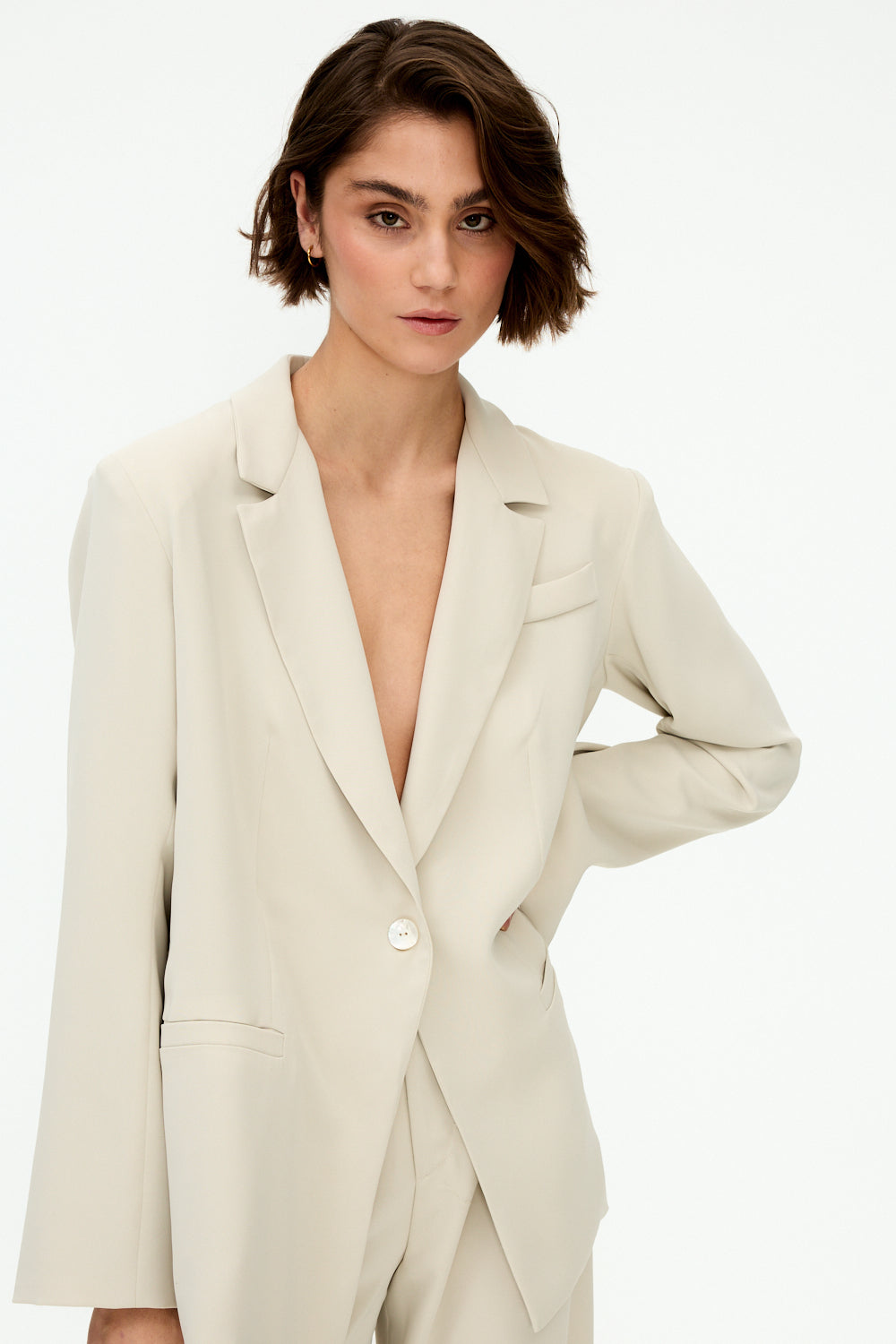 Ice oversized blazer